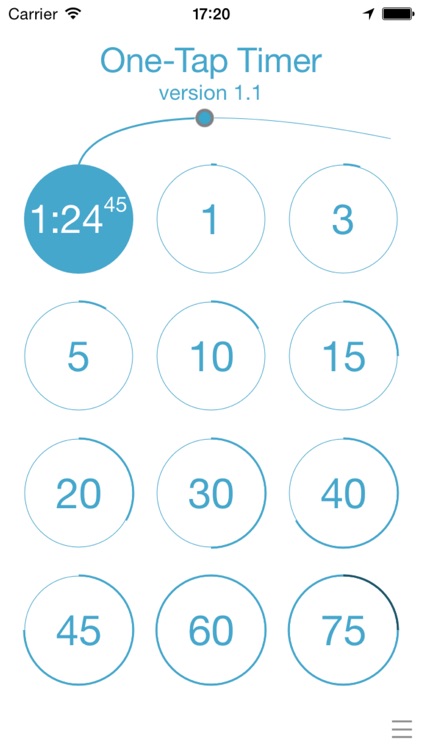 One-Tap Timer