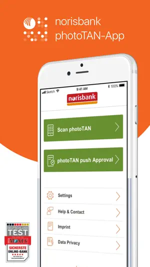 norisbank photoTAN screenshot 1