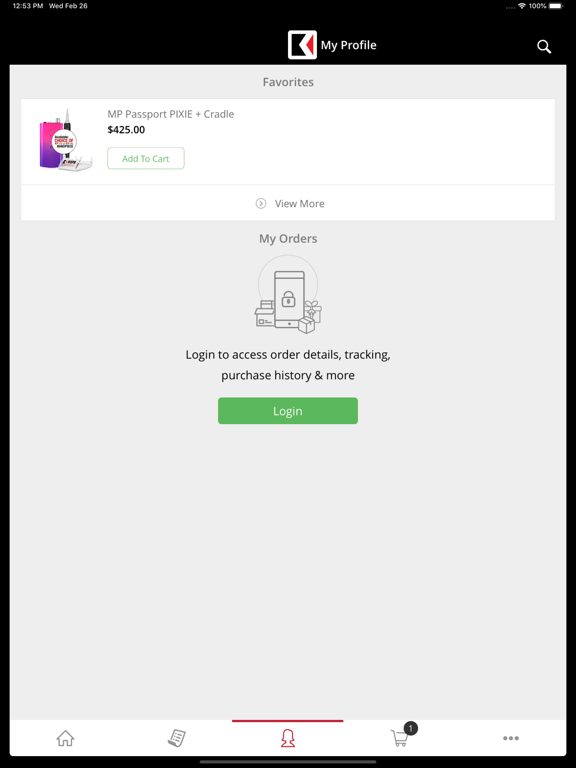 KUPA Inc. iPad screenshot 4 - Shopping app