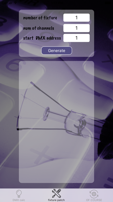 Screenshot #2 pour dmx calculator
