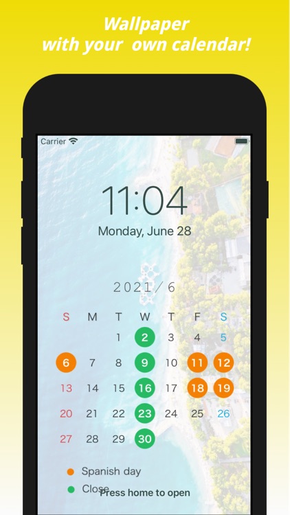 SnapCalendar- with your photos