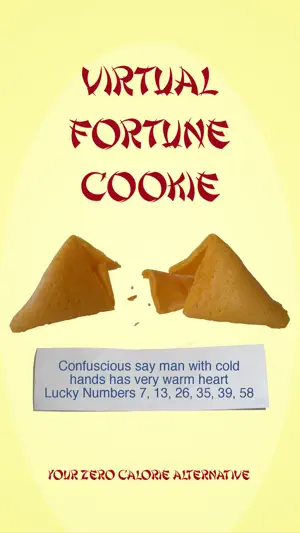 Virtual Fortune Cookie screenshot 1