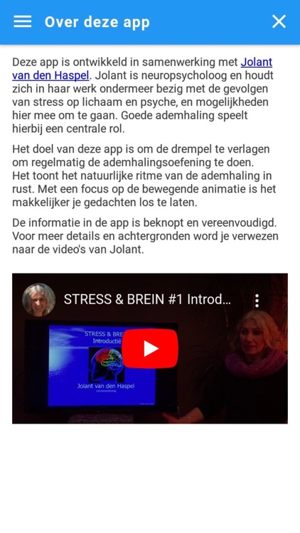 Adem - hulp bij stress