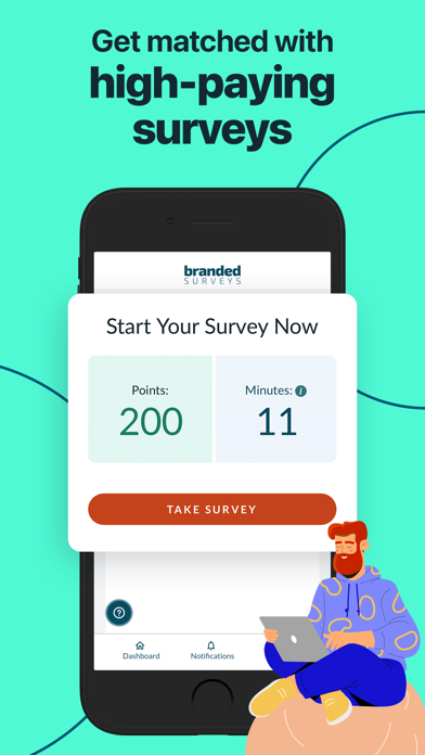 Branded Surveys: Paid rewards Screenshot