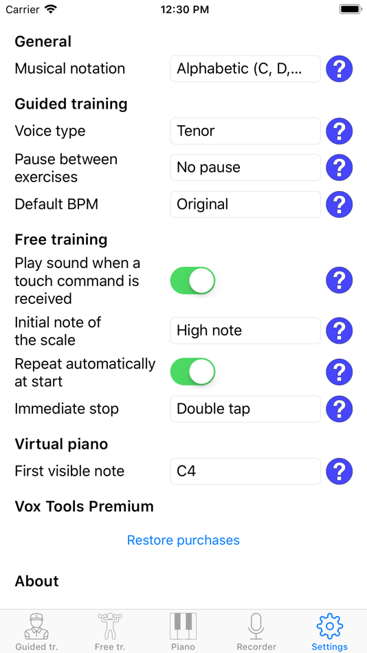 #4. Vox Tools: Learn to Sing (iOS) 由: Carlos Campaña