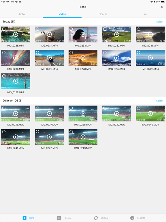 App screenshot