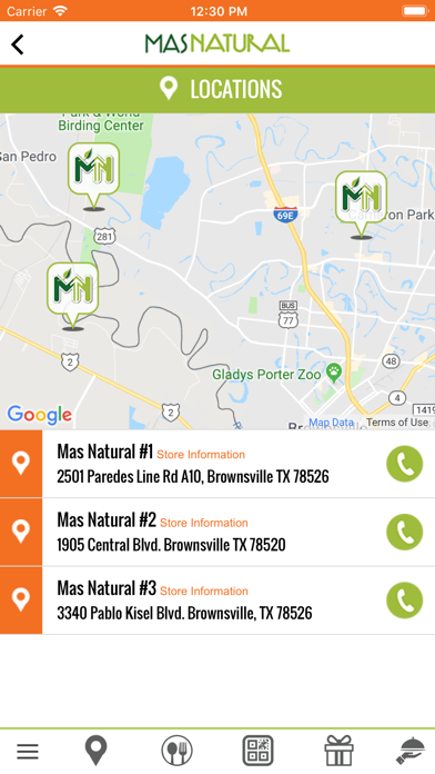 Mas Natural iPhone screenshot 4 - Food & Drink app