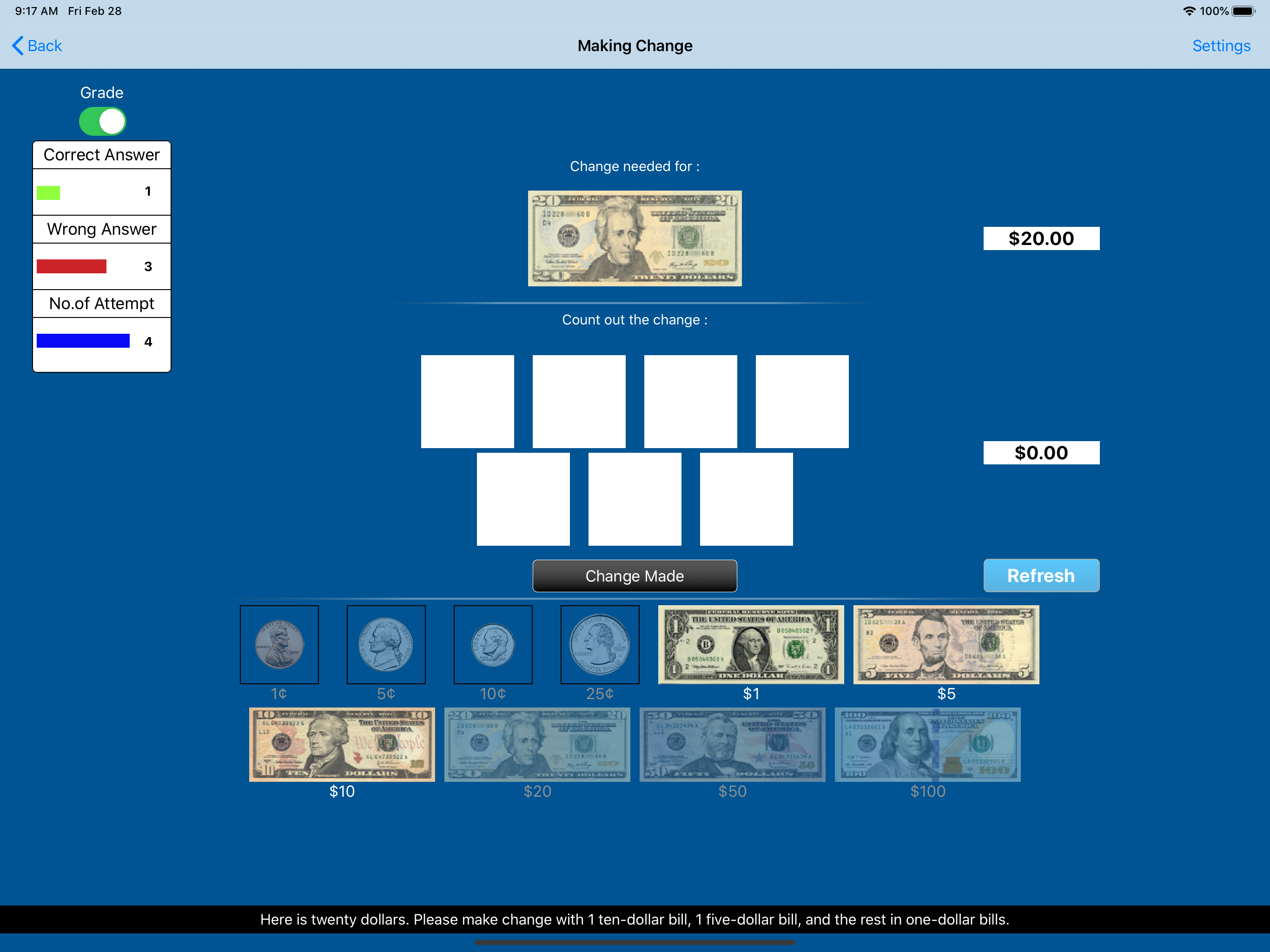 Making Change USD screenshot 3