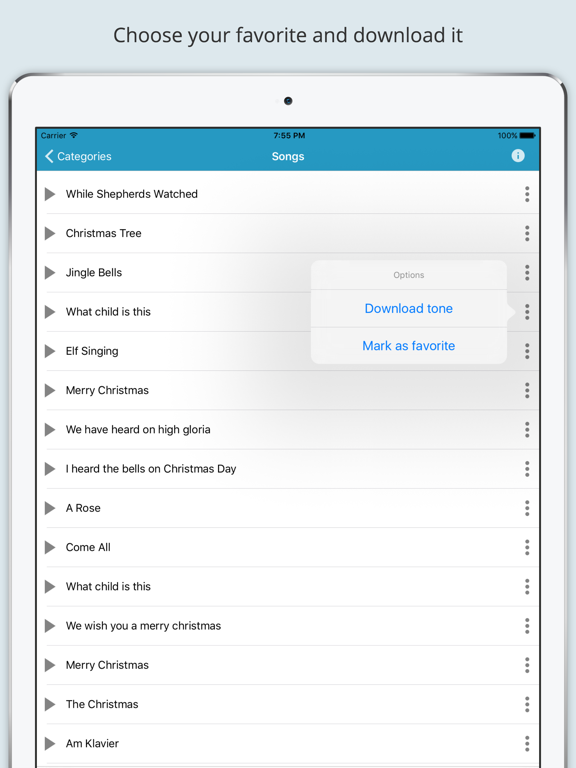 Screenshot #6 pour Sonneries christmas carols