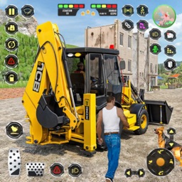 Jcb Excavator Game 3D