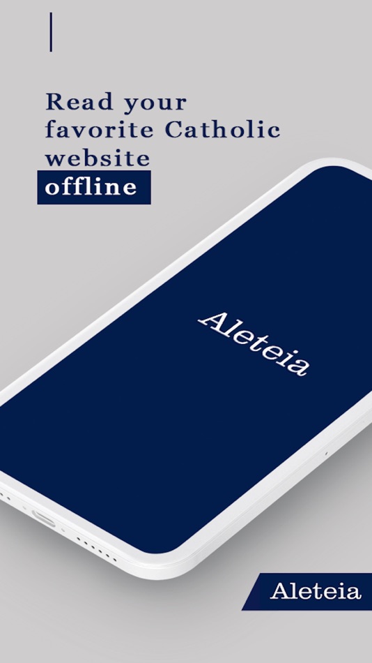 #1. Aleteia (iOS) Podle: ALETEIA SAS