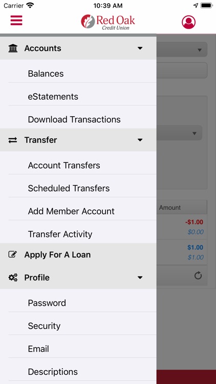 Red Oak Credit Union Mobile screenshot-4