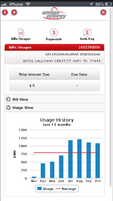My Amigo Energy Screenshot