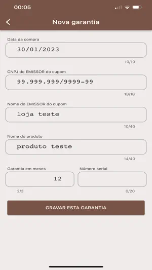 Suas Garantias screenshot 3