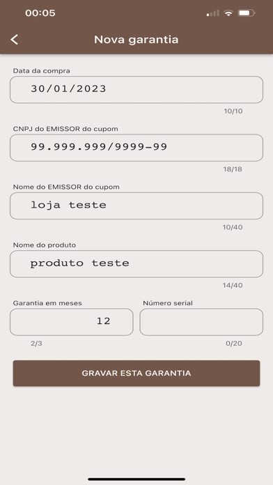 Screenshot #3 pour Suas Garantias
