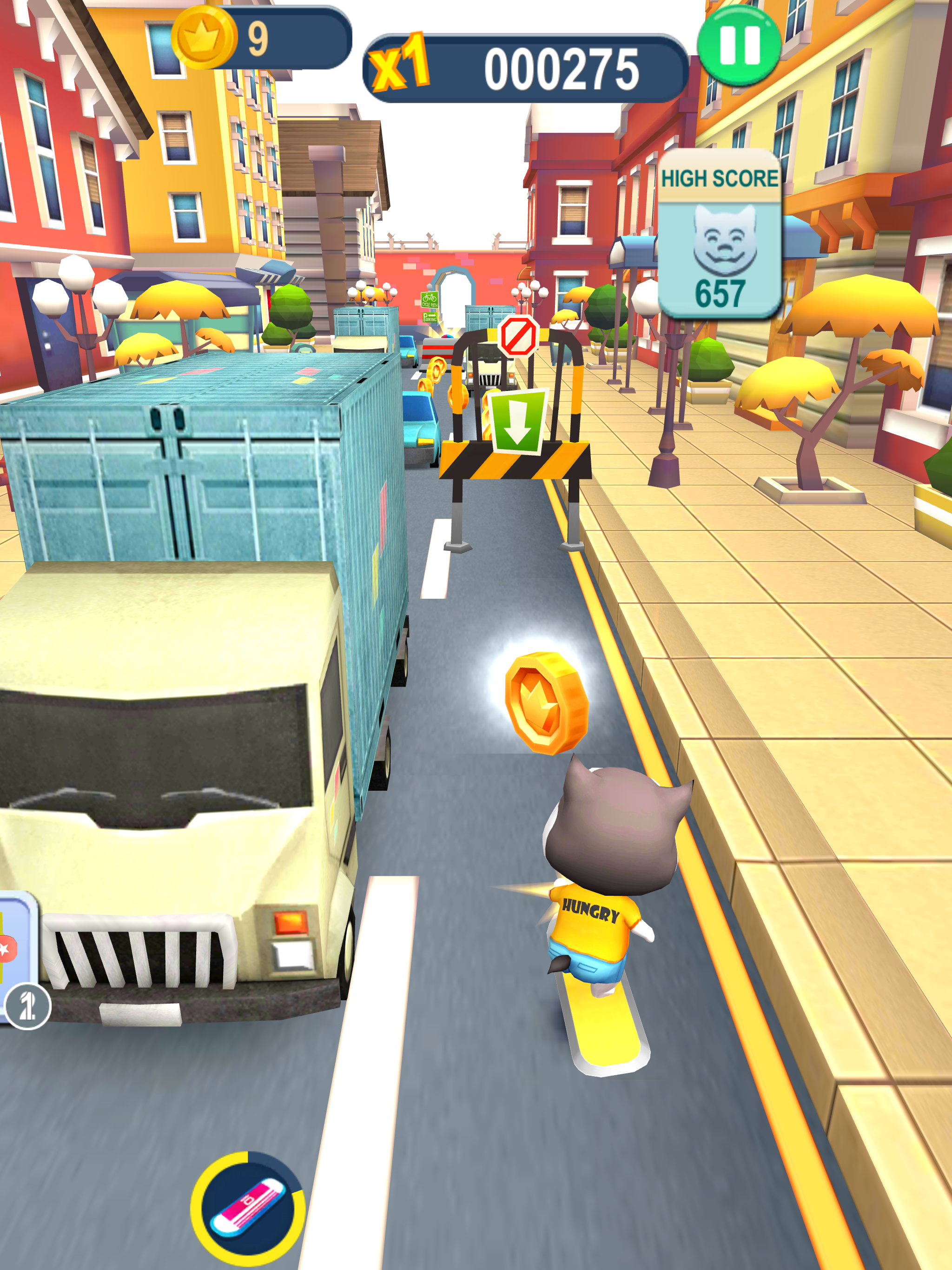 Cat Surfers: Kitty Gold Run screenshot 17