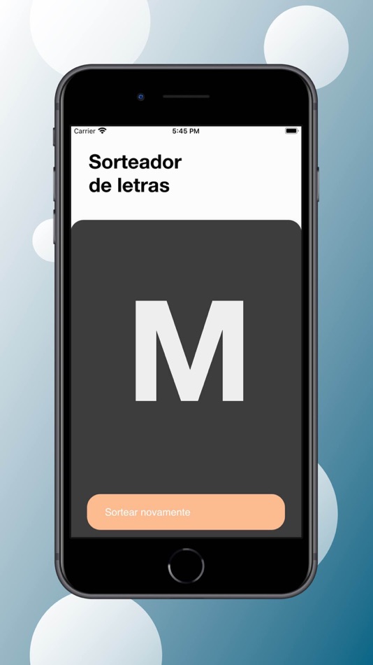 #3. STOP ! - Sorteador de Letras (iOS) 由: Gabriel Sanzone