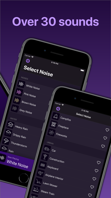 Dark Noise: Ambient Sounds app screenshot 2