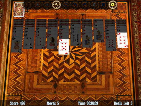 Solitaire Superstars iPad screenshot