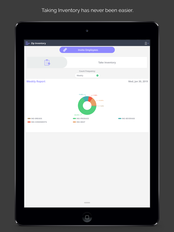Screenshot #4 pour Zip Inventory