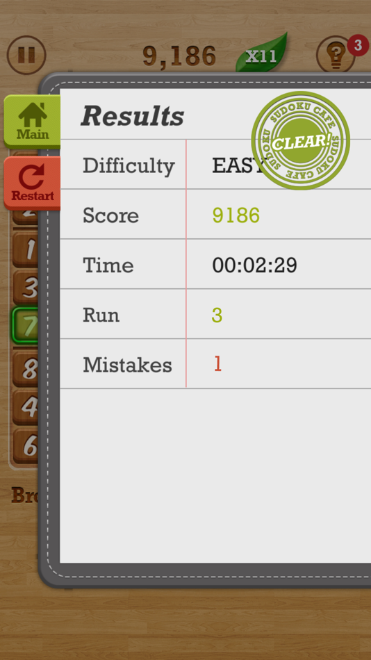 #1. Sudoku Cafe (iOS) Podle: BitMango, Inc.