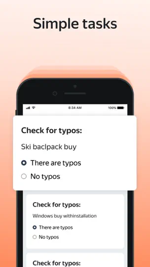 Captura de pantalla de Toloka: Earn Online en iPhone 4