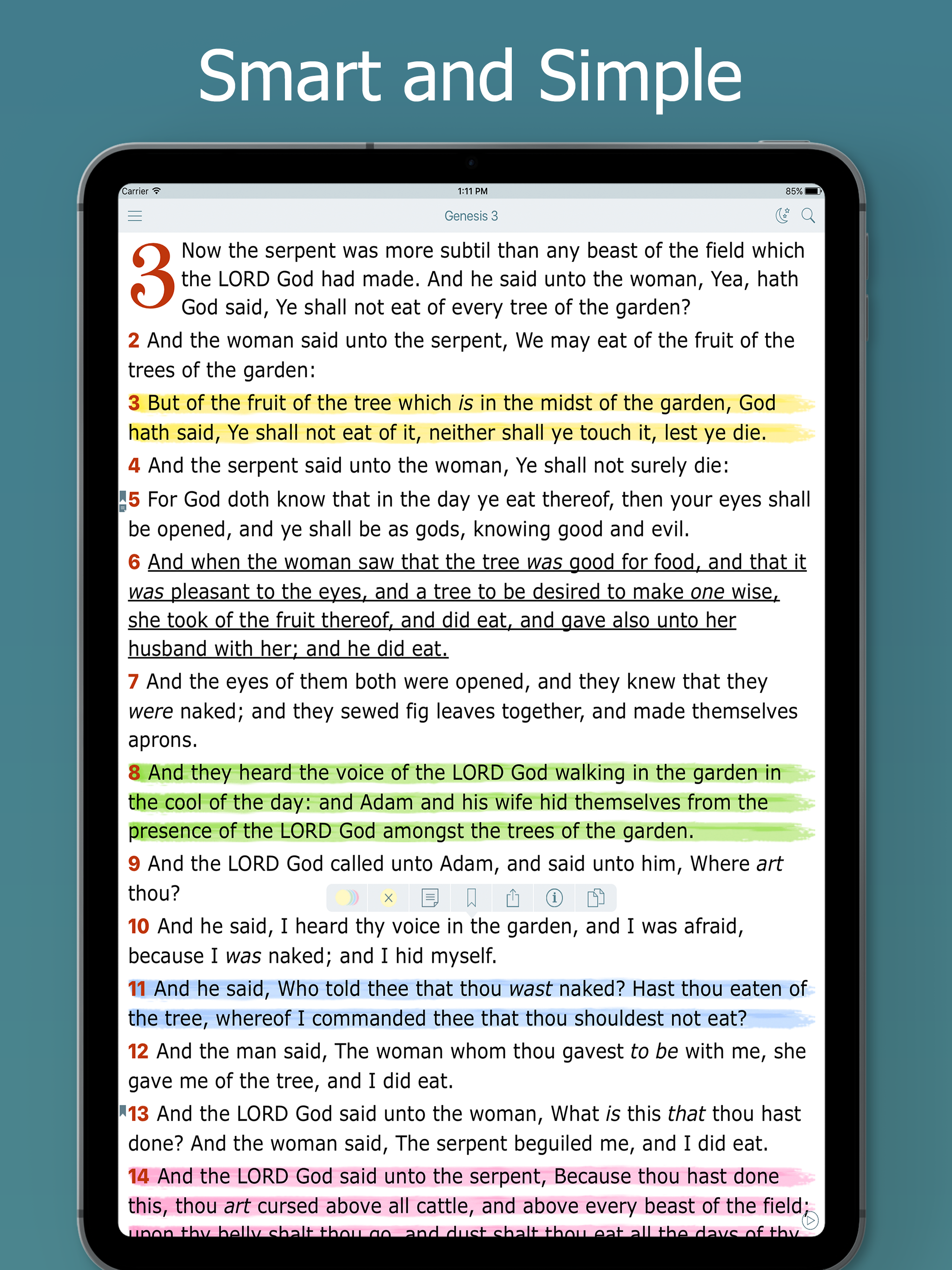 New King James Version Bible screenshot 5