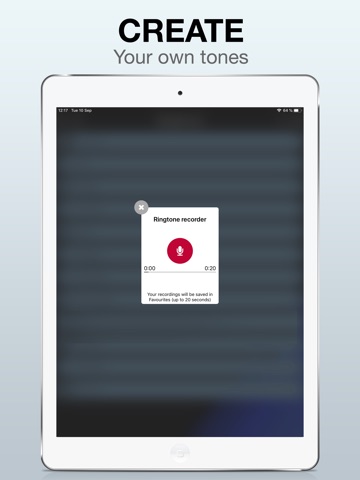 Ringtones· iPad screenshot