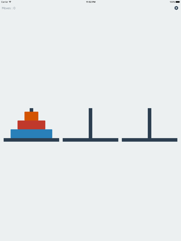 Screenshot #4 pour Tower of Hanoi - Simple Puzzle