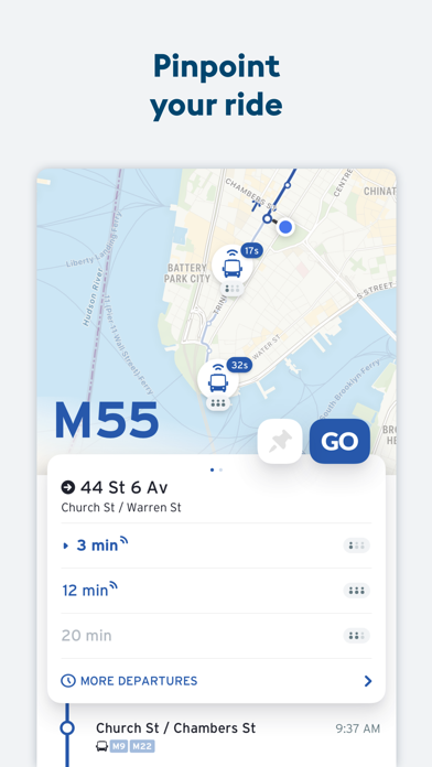 Screenshot 2 of Transit • Subway & Bus Times App