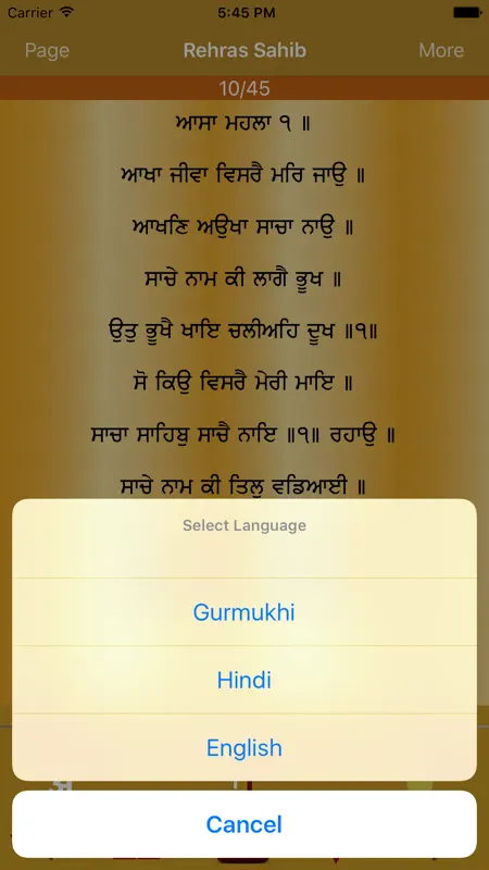 Rehras Sahib Path Audio screenshot 5 of 5