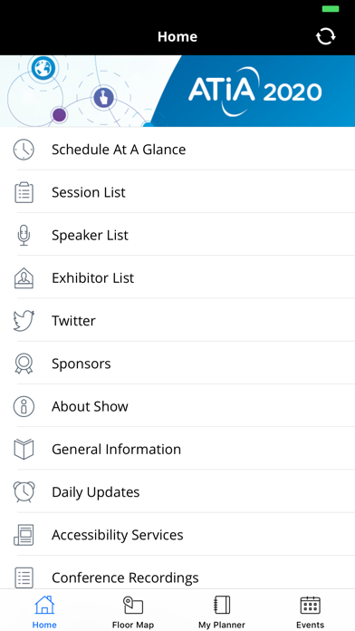 Screenshot 1 of ATIA Annual Conference App