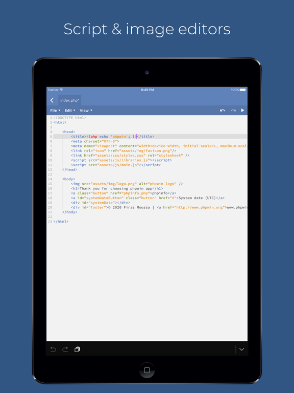 Screenshot #6 pour phpwin