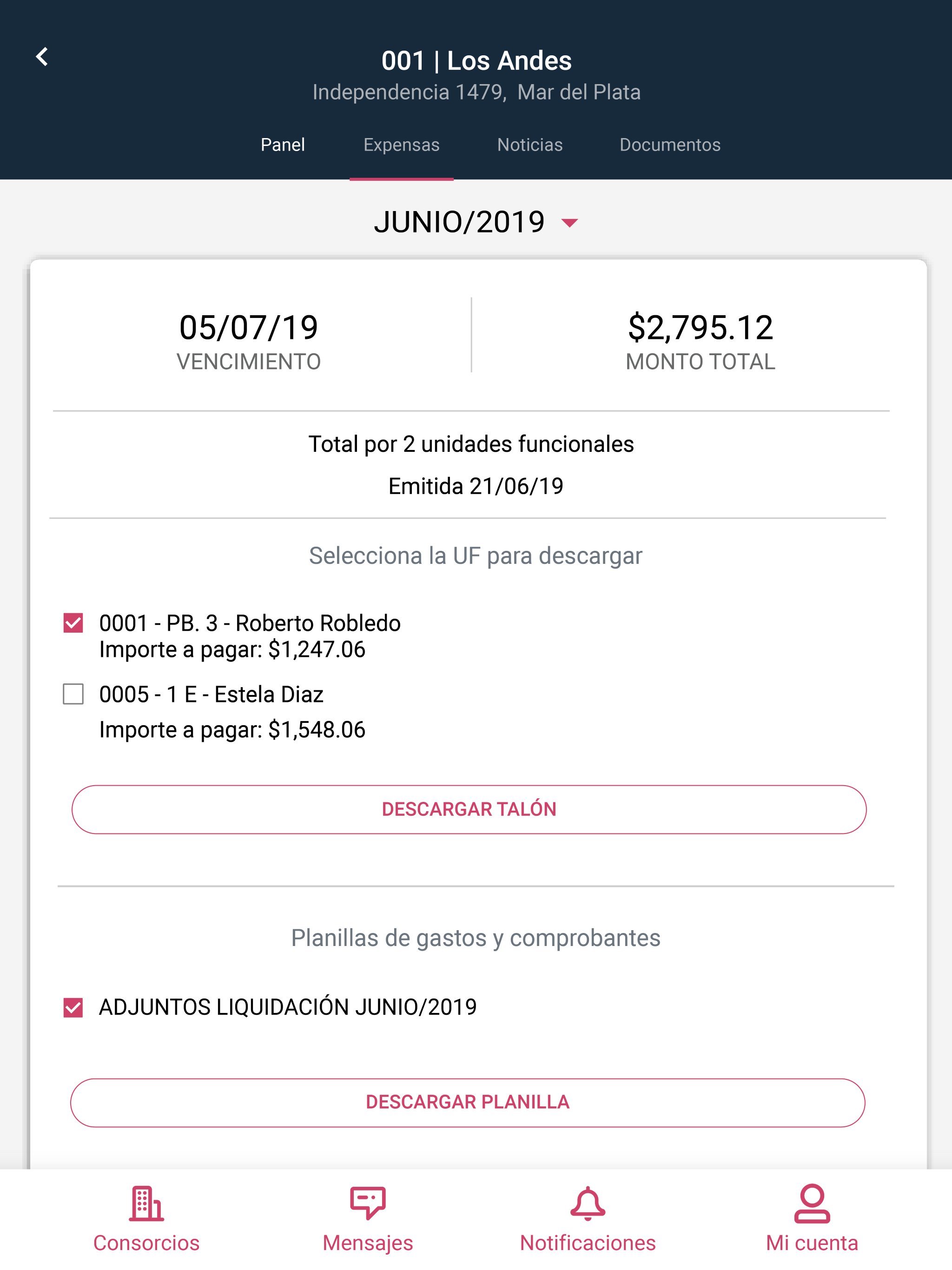 IDATA Copropietarios screenshot 11
