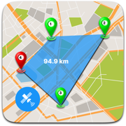 GPS Land Area Measure Live