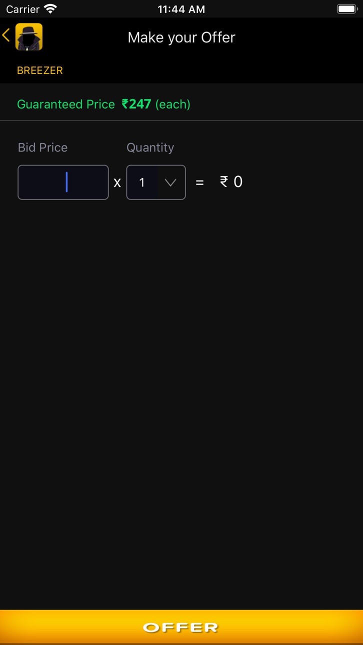 iPhone screenshot