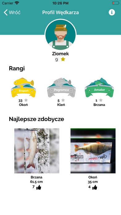 Fiske - aplikacja wędkarska iPhone screenshot 6
