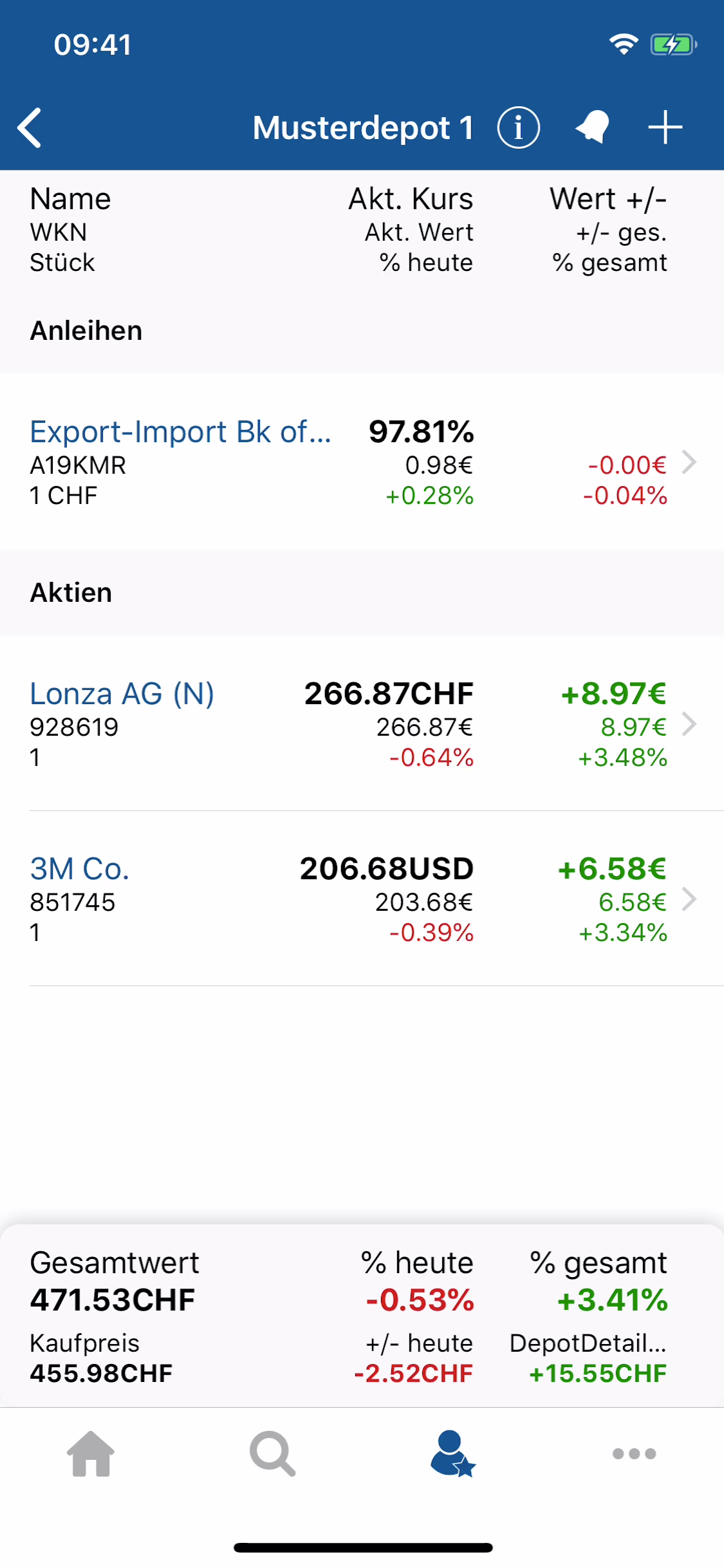 finanzen.ch - Börse & Aktien screenshot 3