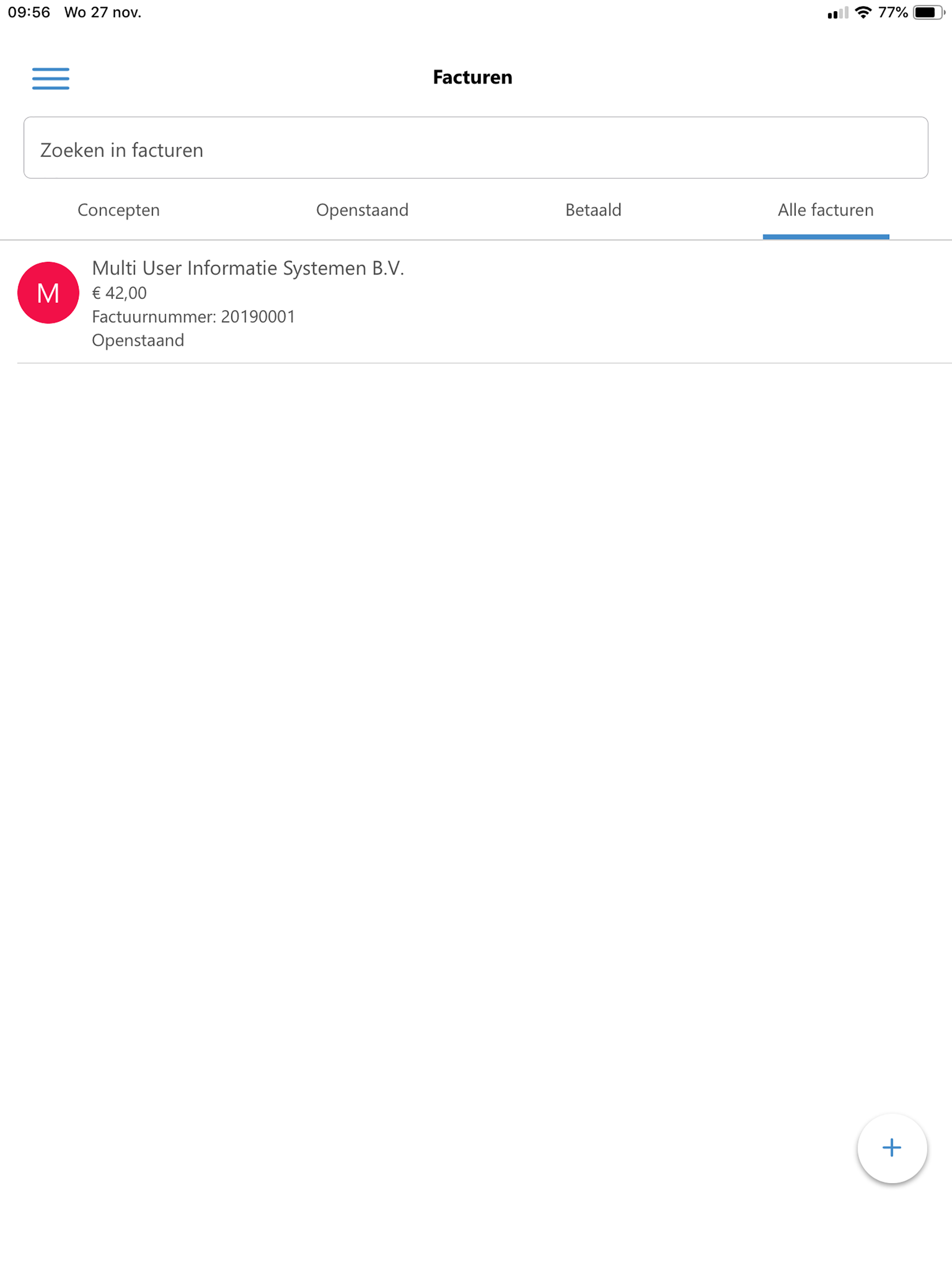 Spitsfactuur