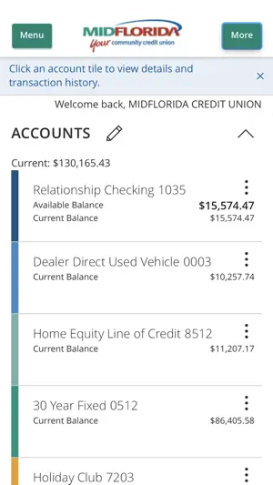 MIDFLORIDA Premier Treasury screenshot 2