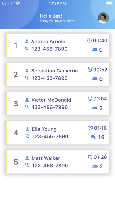 DailyQ app screenshot