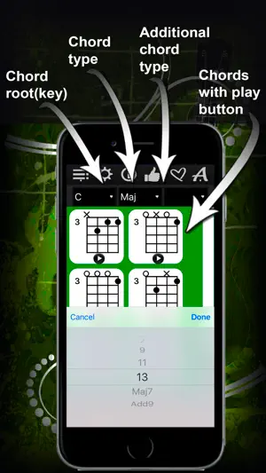 Ukulele Chords Compass screenshot 3