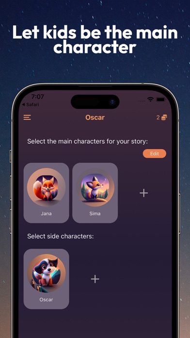 Oscar Bedtime Stories Screenshot
