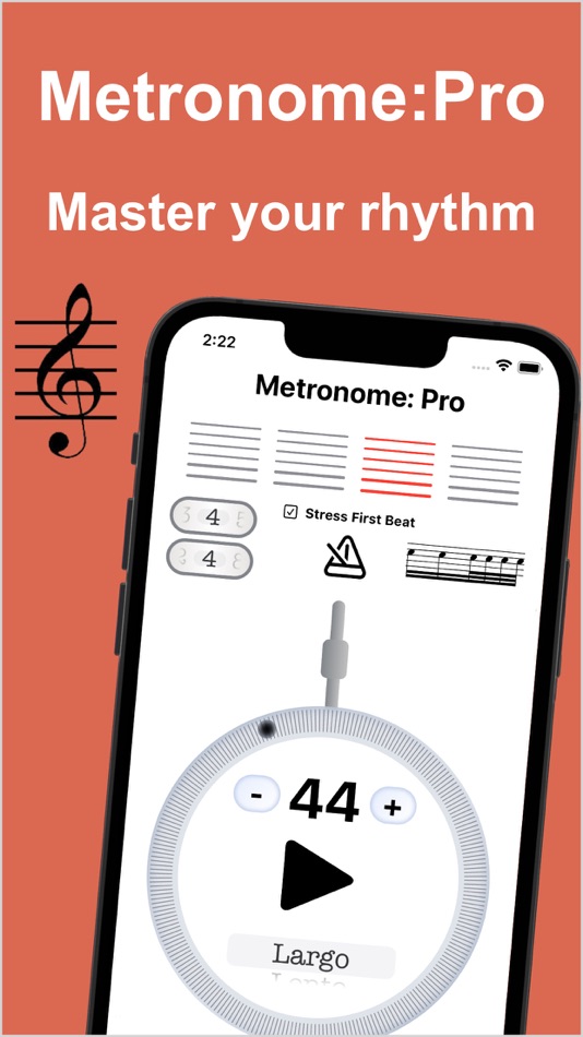 #1. Metronome: Pro (iOS) 由: Kesifler Dunyasi Ltd.