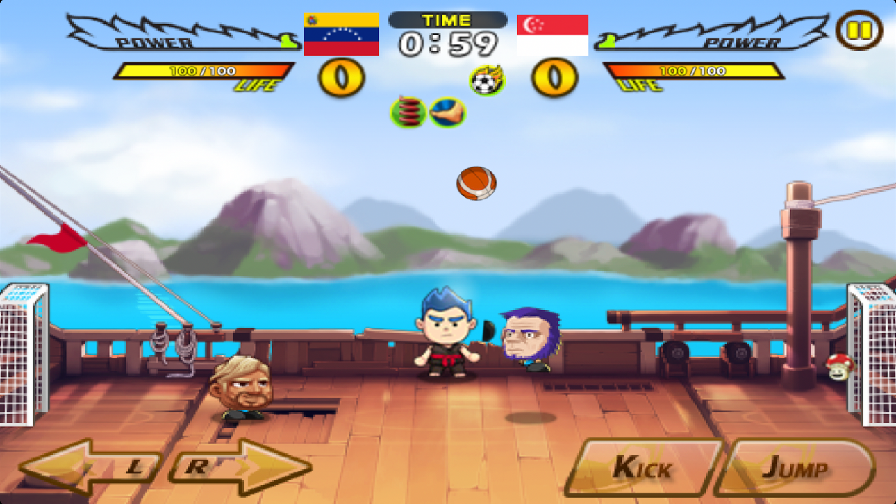 Head Soccer iOS Mod IPA screenshot 2 - iOS game interface