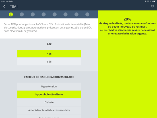 Smur Bmpm iPad screenshot 8 - Medical app