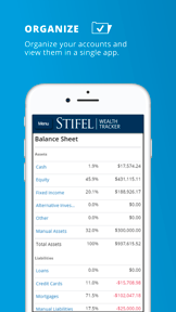 Stifel Wealth Tracker screenshot