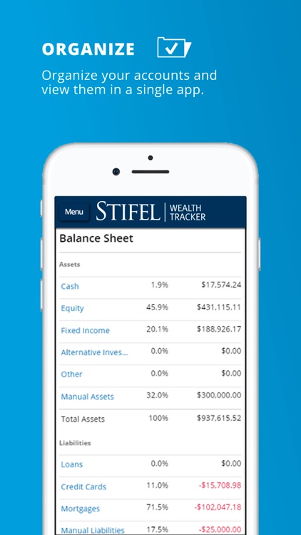 Stifel Wealth Tracker