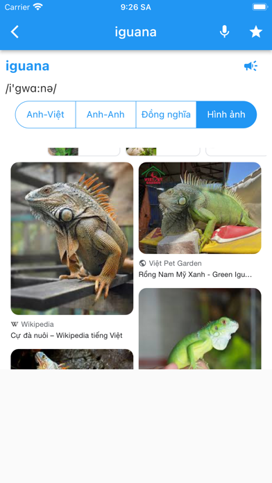 Từ điển Anh Việt: MunDict+ Screenshot