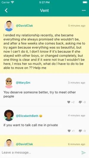 Virtual Friend Shoulder: Vent screenshot 3